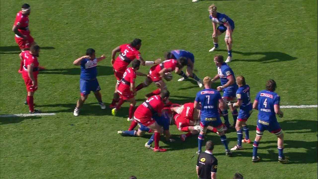 TOP14 - Grenoble - Toulon: Essai Matt Giteau (TLN) - J22 - Saison 2014/2015