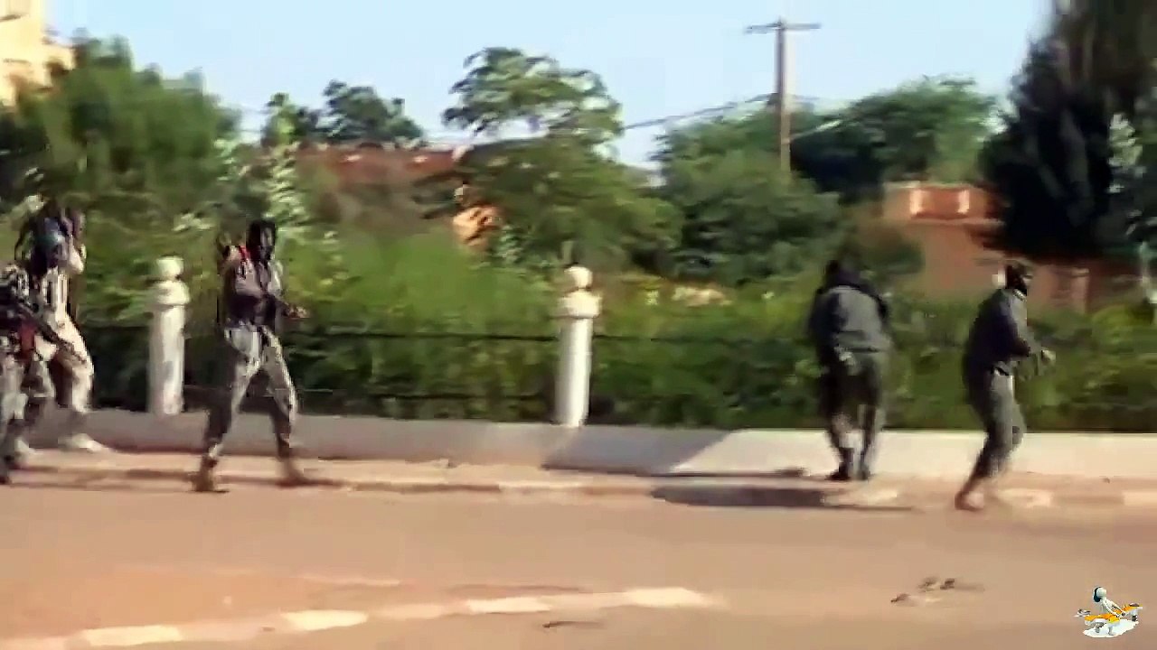 Mali War - French Soldiers And Malian Army Heavy Fighting Against Insurgents In Mali
