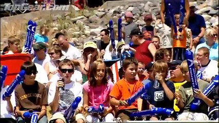 BBC: Amazing Stunts at Evel Knievel Day - Richard Hammond Meets Evel Knievel