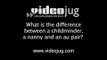 What is the difference between a childminder a nanny and an au pair?: Childcare Defined