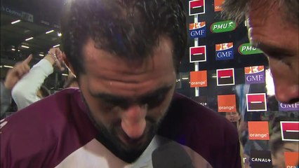 TOP14 - Castres-Bordeaux: Interview Louis Benoit Madaule (BOR) - J22 - Saison 2014/2015