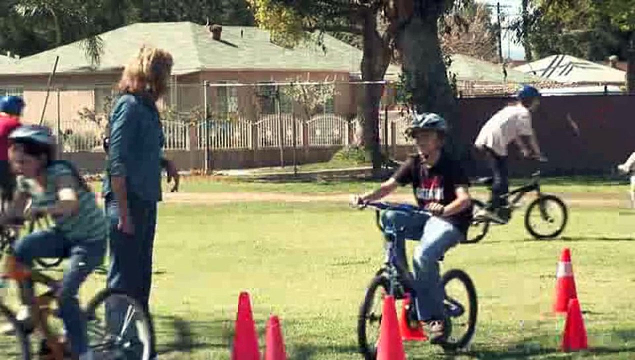 How do I safely teach my child to ride a bicycle without training