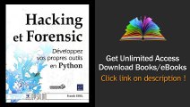 Download PDF Hacking et Forensic - Dveloppez vos propres outils en Python