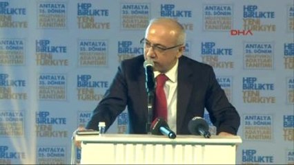 Antalya- AK Parti Aday Tanıtım Toplantısı Yapıldı -4