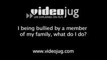 I being bullied by a member of my family what do I do?: Bullying Defined