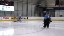 NHL Hockey passing drills