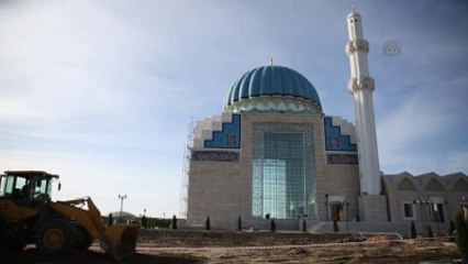 Hoca Ahmet Yesevi Camii İbadete Açılıyor