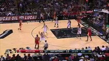Dwight Howard Two-Handed Dunk _ Rockets vs Spurs _ April 8, 2015 _ NBA Season 2014_15