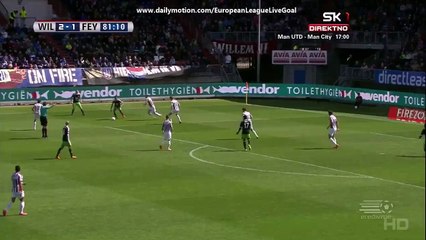 Colin Kazim-Richards 2_2 _ Willem II - Feyenoord 12.04.2015 HD
