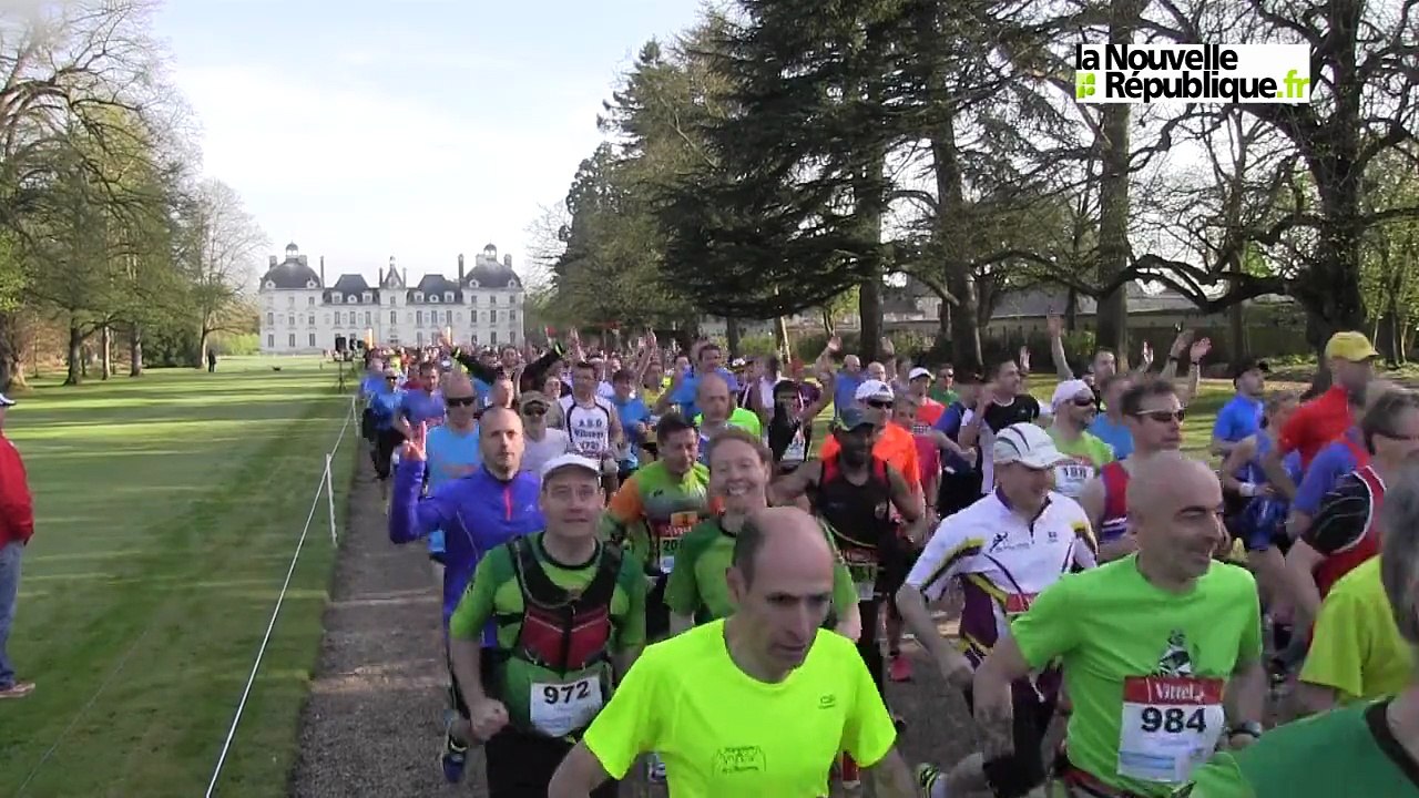 VIDEO (41) Marathon de Cheverny : 1.500 coureurs au départ