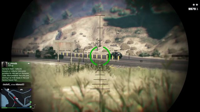 1 shot 2 kills with sniper