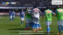 Dries Mertens Goal Napoli 1 - 0 Fiorentina Serie A 12-4-2015