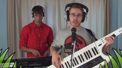 Brett Domino: Jurassic Park Theme (with Lyrics)