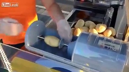 أحدث طريقة لتحضير البطاطا، دائما عند الصينيين