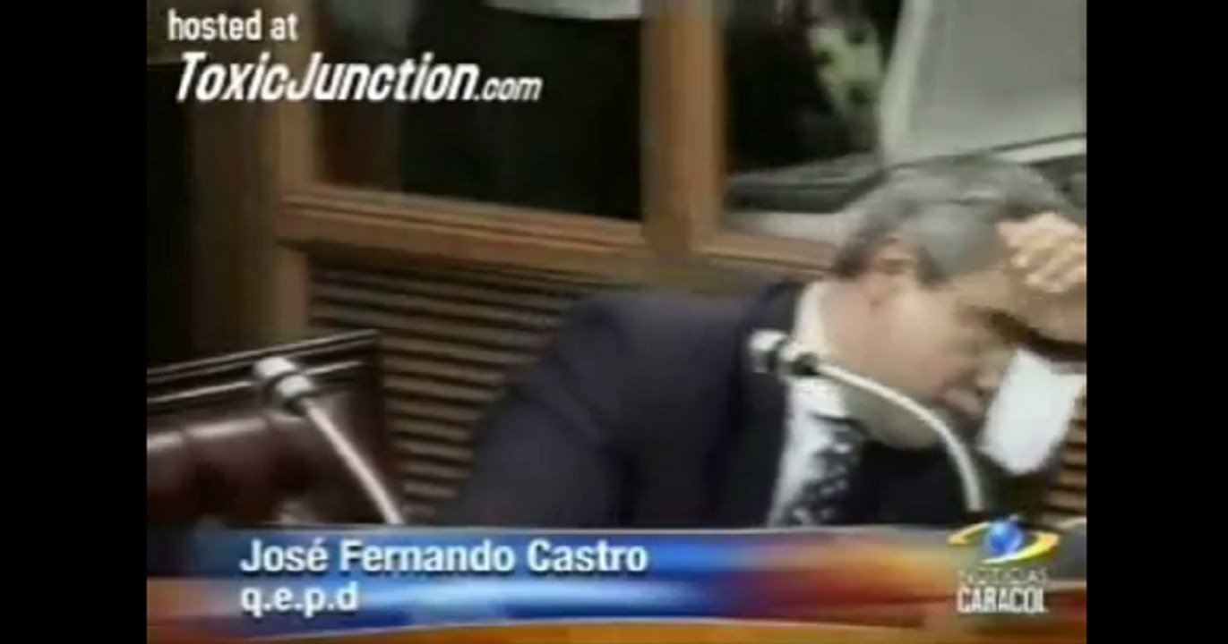 Live Death on Camera while Addressing
