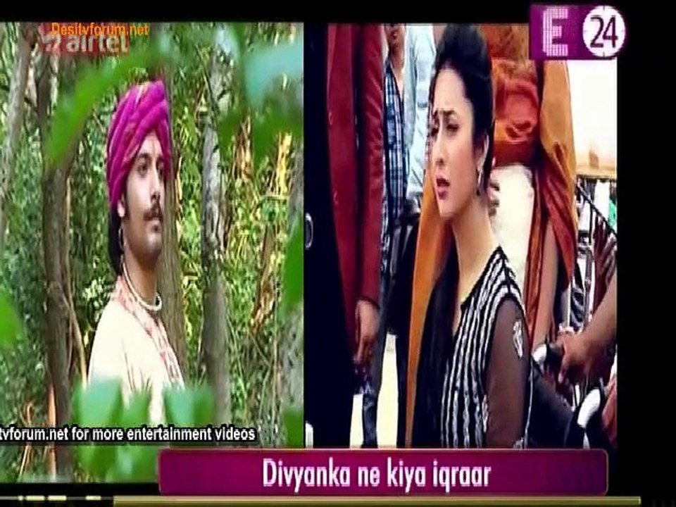 Divyanka Tripathi Ne Di EX Sharad Malhotra Ko GAALIYAAN 14th April 2015