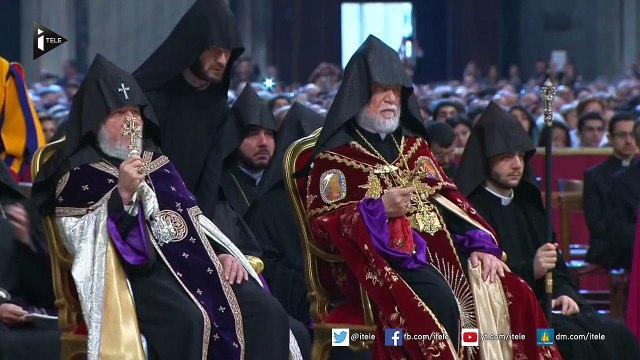 Le pape évoque le génocide arménien