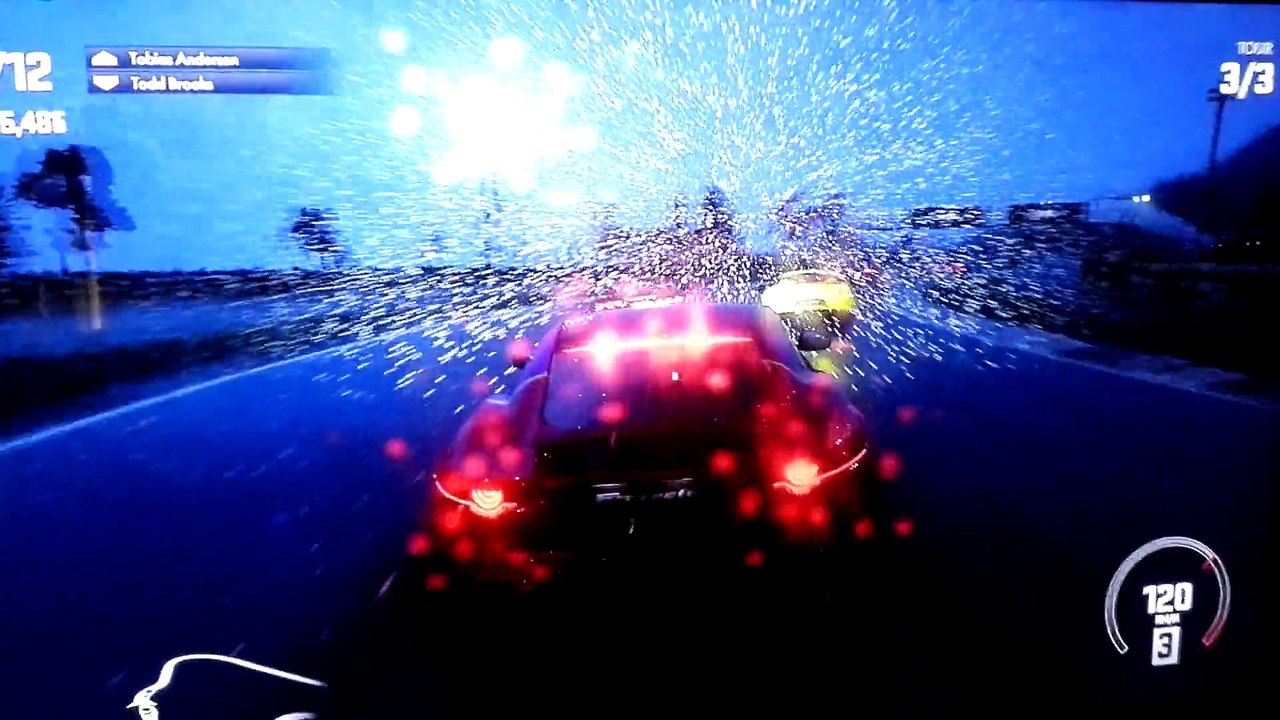 Driveclub PS4 pluie/rain/neige/snow Jaguar F-Type R