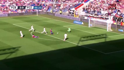 Breel Embolo 3:0 | Basel - Zurich 12.04.2015 HD