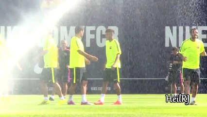 Neymar Jr Panna in Barcelona Training Session