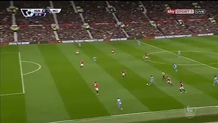 هدف أغويرو في مرمى اليونايتد