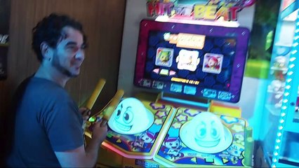 Hit The Beat Asain kids Arcade rythm Druming Game