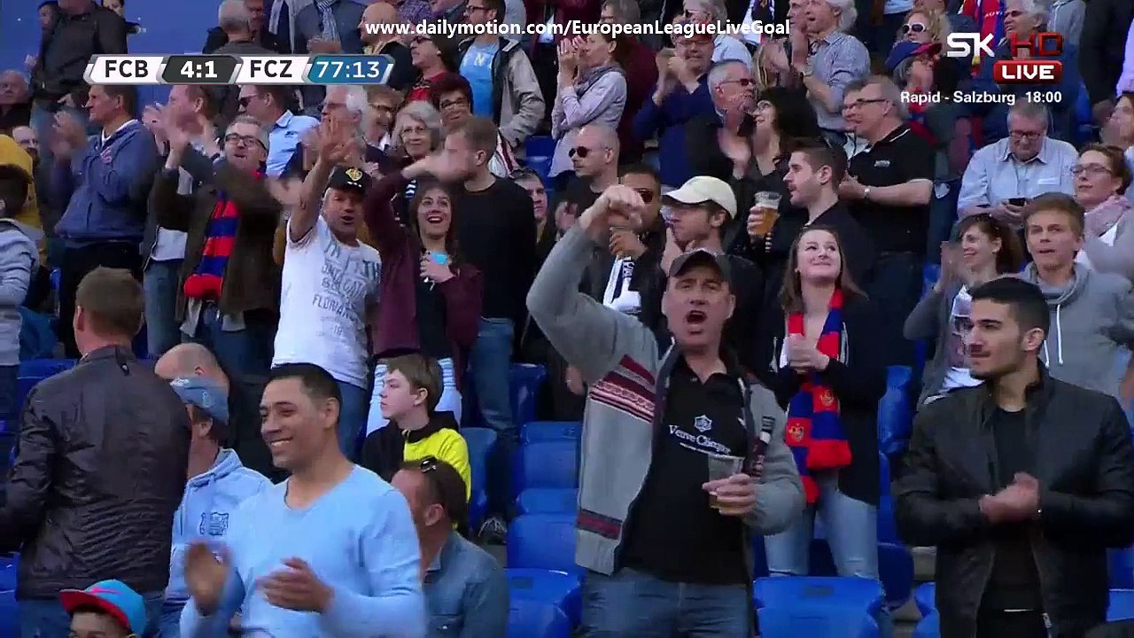 Breel Embolo 4:1 | Basel - Zurich 12.04.2015 HD