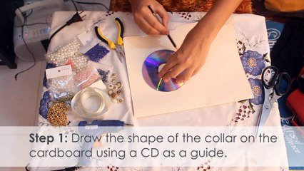 DIY Collar Necklace Tutorial - Two Easy Styles