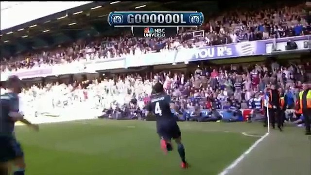 Chelsea derrotó 1 a 0 a Queens Park Rangers y sigue como líder de la Premier League