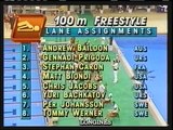 1988 Seoul Olympics Mens 100m freestyle - Chris Jacobs
