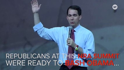 NRA Speakers Criticized Obama, But He's Helped Gun Rights