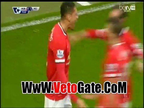 سمولينغ يتقدم بالهدف الرابع للمان يونايتد فى المان سيتى