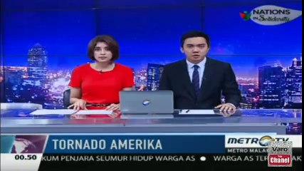 Angin Tornado Di Amerika
