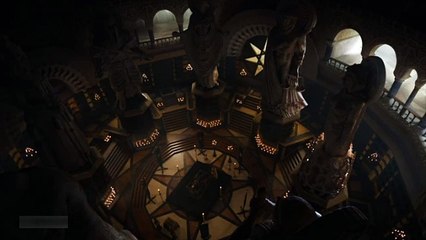 Game of Thrones S05E01 - Jaime and Cersei at Tywin's funeral