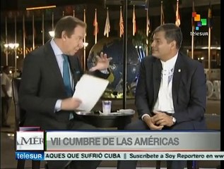 Señala Correa que Ecuador y AL deben proteger sus sectores productivos