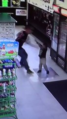 Dad Punches Son In Face