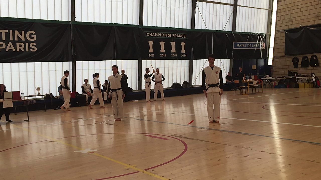 Finale Championnat De  France 2015 SC Kihon Dosa Jéremy Courtois et Alain Girot