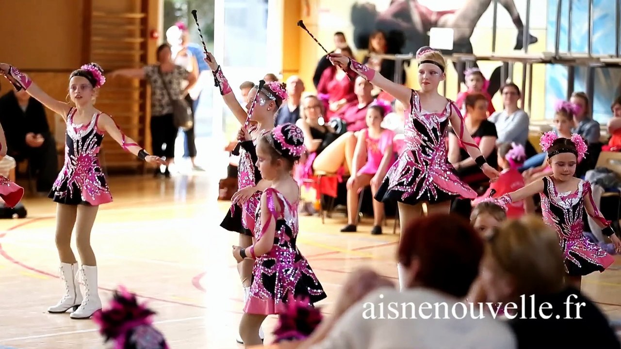 Les Championnats de l'Aisne de majorettes