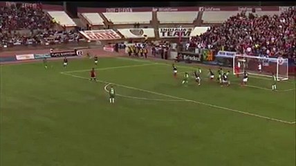 Raúl González marcó su primer gol en partido oficial del Cosmos