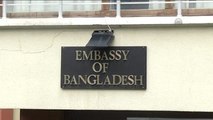 Bangladeş Büyükelçiliği Önünde İdam Protestosu