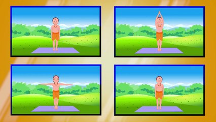 Learn Yoga in Hindi - Urdhva Hastasana