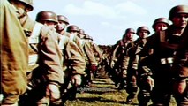 1944 German Paratroopers - New Color Footage
