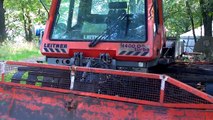 Leitner H 400 D Turbo snow stepper in the forest in this summer.