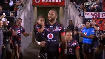 Manu Vatuvei fête son 200ème match en grandes pompes