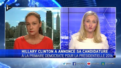 Hillary Clinton officiellement candidate à la présidentielle