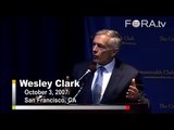 General Wesley Clark tells of how Middle East destabilization was planned as far back as 1991