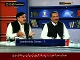 Angry Sheikh Rasheed on ARY One TV with Kashif Abbasi
