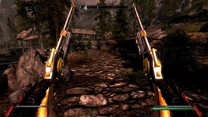 Skyrim Mods - Guns in Skyrim - Dwemer Rifle and Buster