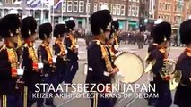 KEIZER AKIHITO VAN JAPAN IN AMSTERDAM. 日本オランダ明仁天皇へ公式訪問