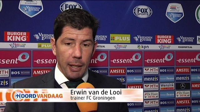 Van de Looi: We hebben drie prachtige goals gemaakt - RTV Noord